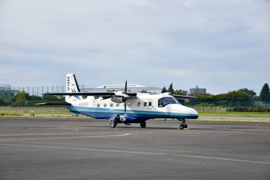 By Airplane and connecting ferryboat from Chofu, Tokyo(No direct flights)