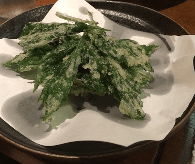 Ashitaba tempura