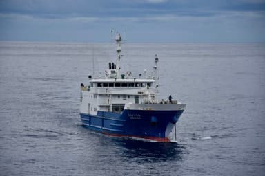 Ferry from Hachijojima to Aogashima