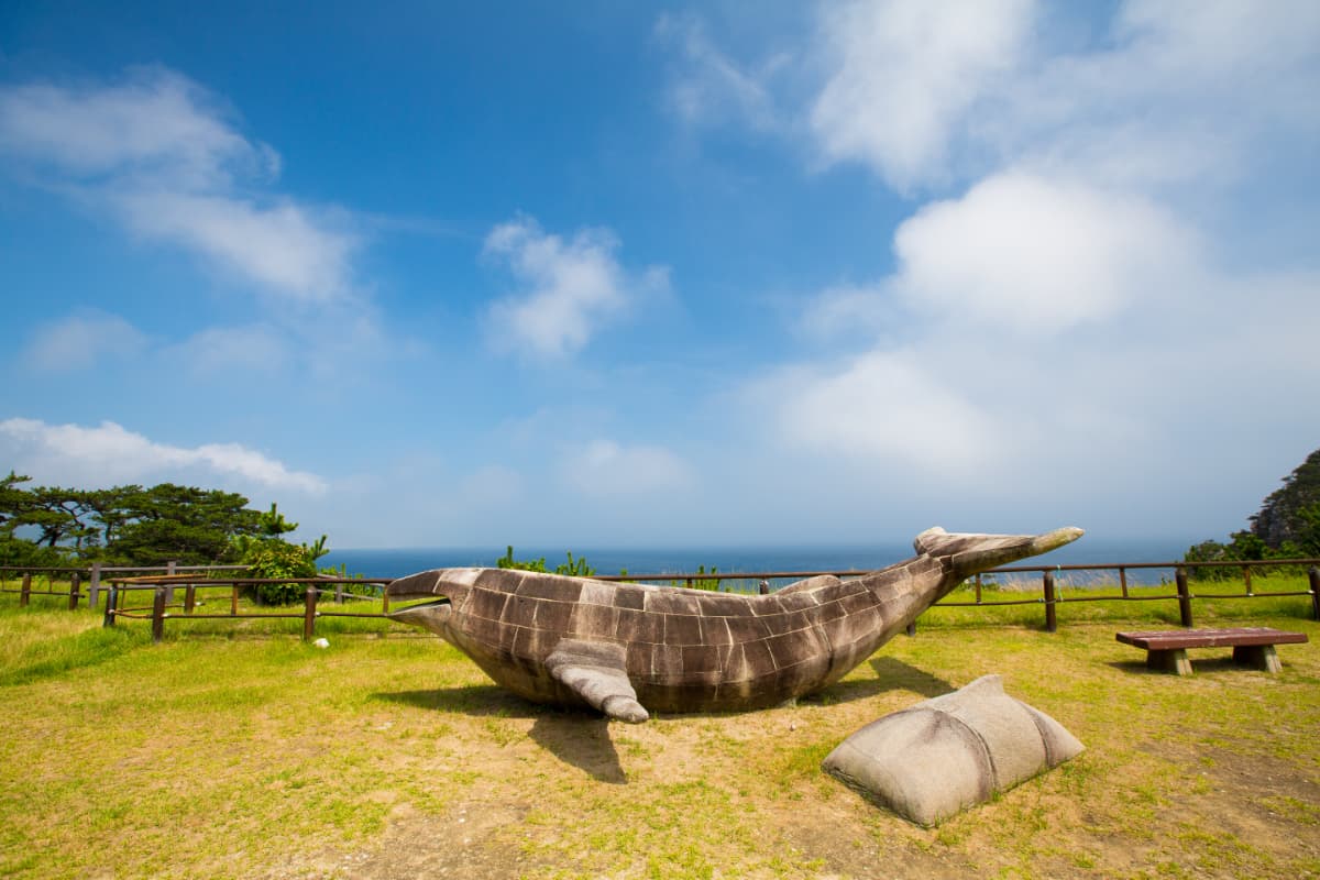 Boasting Emerald Green Waters, A Gem For Water Sports And Onsen, Shikinejima island, Tokyo islands, Izu islands, Tokyo, Japan, Konokuchi park, star gazing