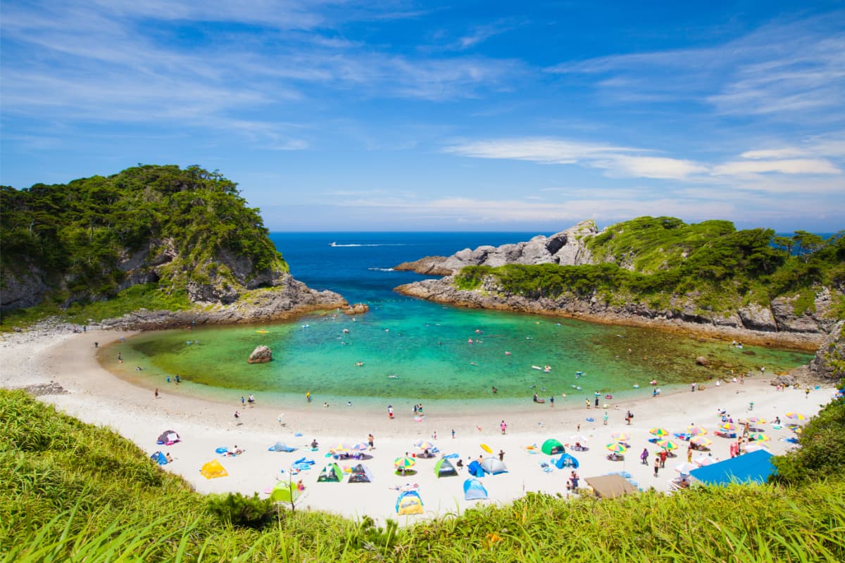 Shikinejima, tomari beach, tokyo islands, izu islands, tokyo, japan, beaches