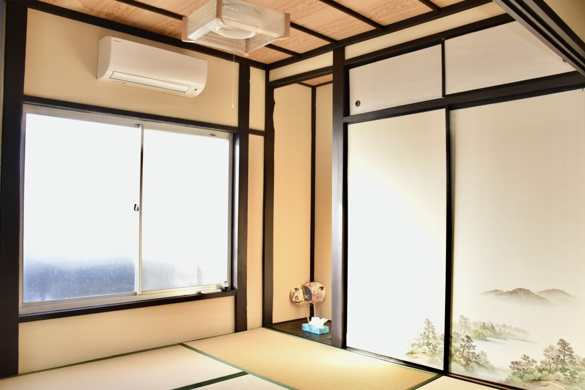 Villa Thalassa, Stay In A Private, Japanese Style House With Ocean And Mt. Fuji Views, oshima, tokyo islands, izu islands, tokyo, japan, tatami mat