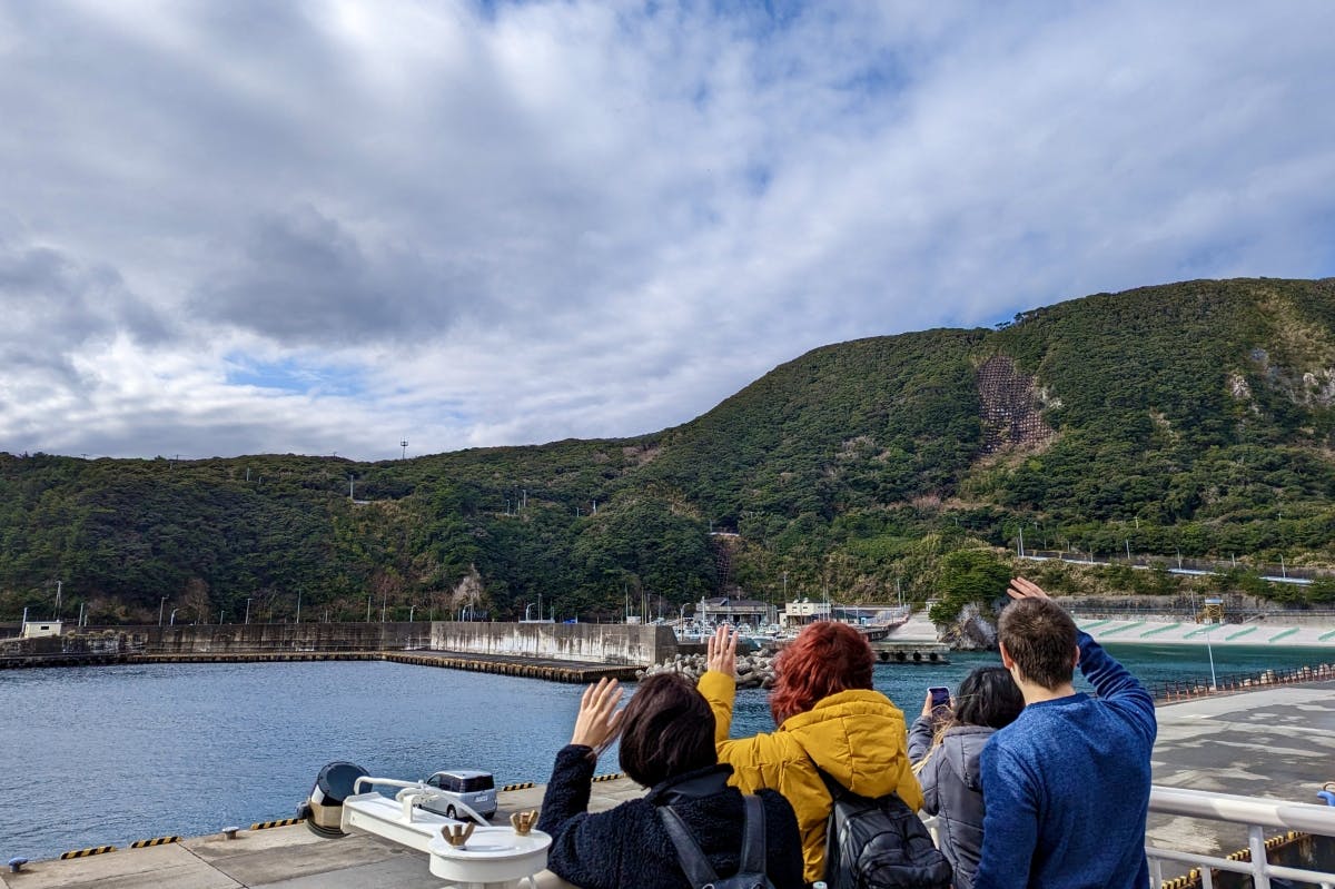 Travel to Kozushima island during Off-season (Spring, Autumn and Winter), Tokyo Islands, Izu Islands, tokyo travel, Japan travel, tokyo, Japan, island trip, tokaikisen, salvia maru, big ferry