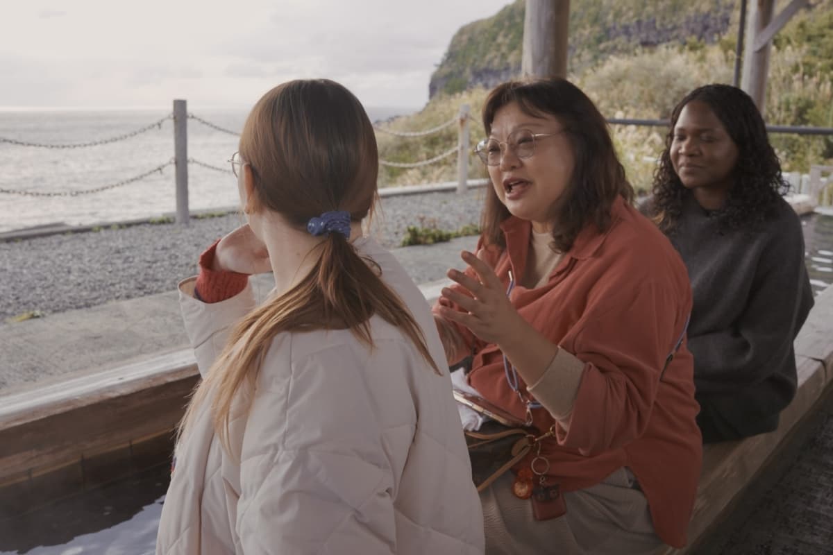 hachijojima, island hopping, tour, fam trip, Charted Business Jet, helicopter, tokyo islands, izu islands, tokyo, japan, tokyo travel, japan travel, foot bath, onsen, kirameki