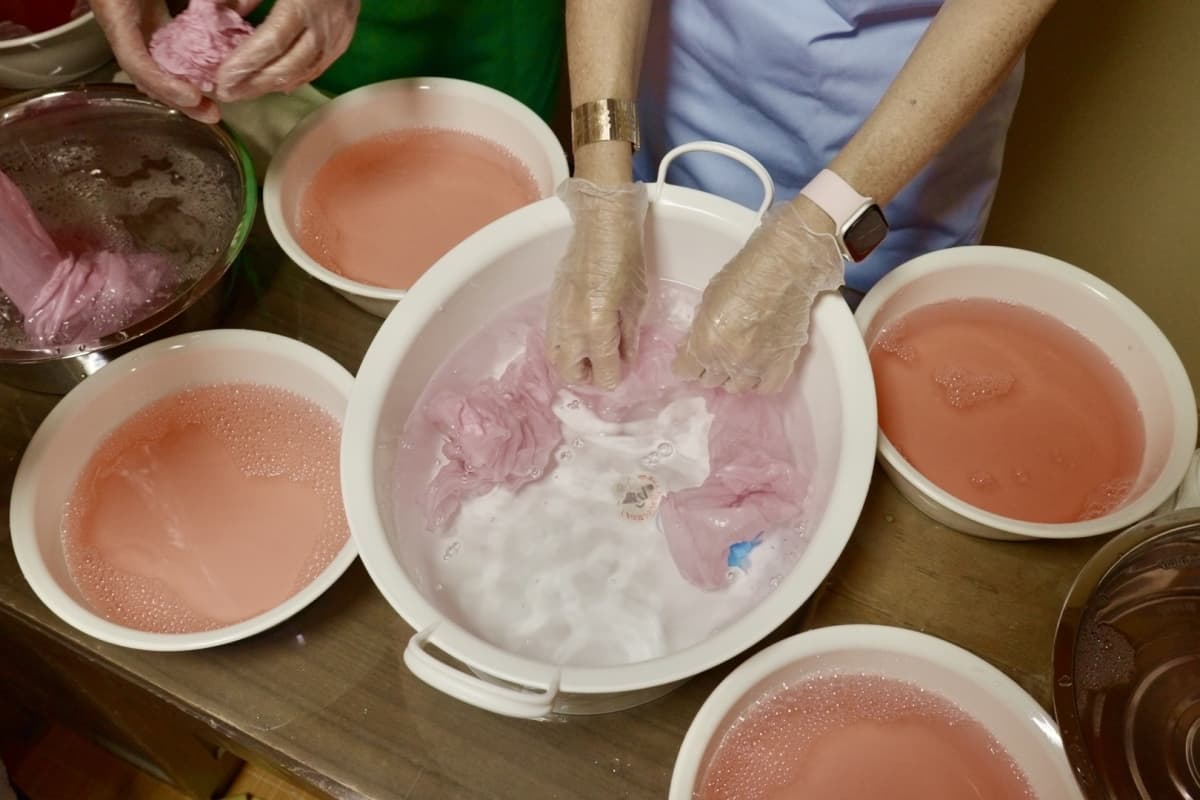 Atelier Koharu, Camellia Petal Dyeing, Oshima Island, Izu Oshima, Private Jet Island Hopping to Tokyo’s Wild Side: A 3-Night Journey to Hachijojima & Oshima, Tokyo Islands, Izu Islands, Tokyo, Japan