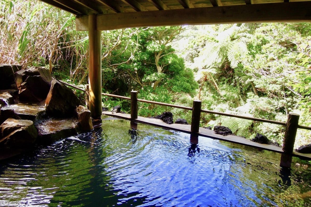 Relaxing Japanese-style; hop into an Onsen
