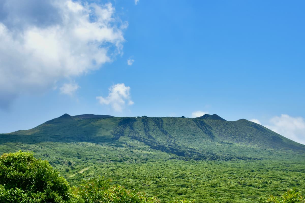 Mt. Mihara and The Crater