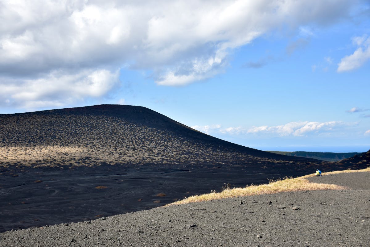 Ura-Sabaku: The black desert on Mount Mihara